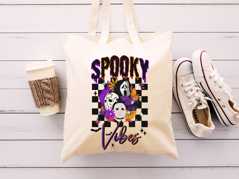 Retro Halloween Graphic Bag