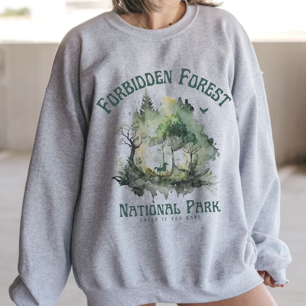Forbidden Forest Wizard Sweatshirt National Park Sweatshirt
